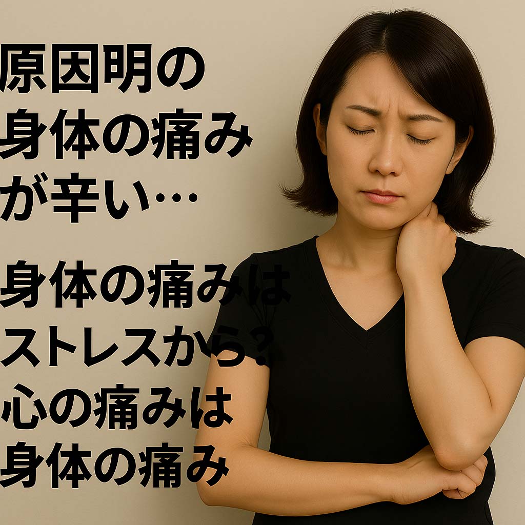 身体の痛みストレス