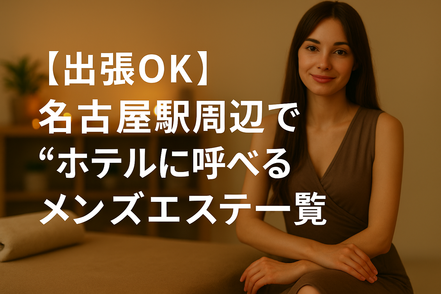 【出張OK】名古屋駅周辺で“ホテルに呼べる”メンズエステ10選｜名駅近くのビジネスホテル利用可