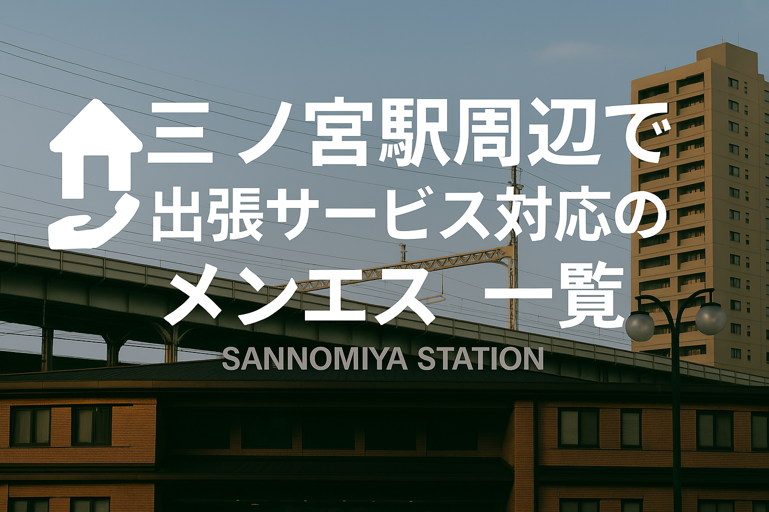 三ノ宮駅周辺で“ホテルに呼べる”出張メンエス｜北野・加納町・東遊園地前ビジネスホテル派遣メンズエステ