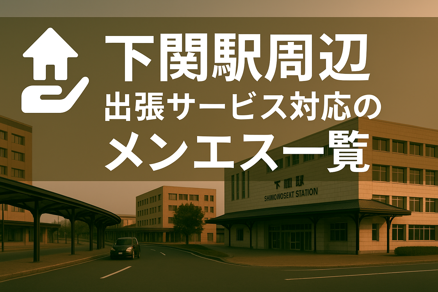 下関駅の近くで“ホテルに呼べる”出張メンエス｜下関市全域ビジネスホテル派遣メンズエステ（海峡ゆめタワー・シーモール下関）