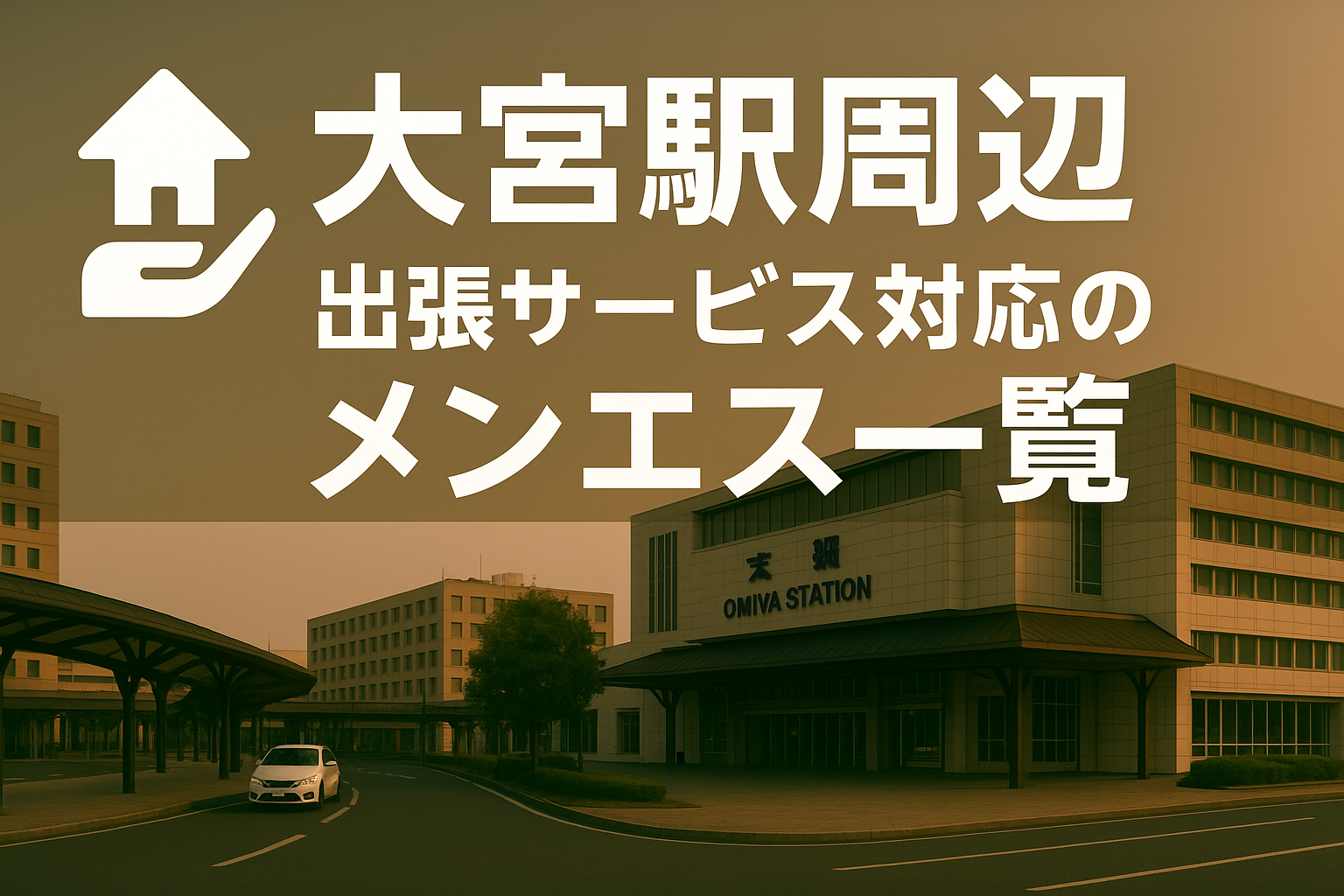 大宮駅周辺で“ホテルに呼べる”出張メンエス｜さいたま市全域ビジネスホテル派遣メンズエステ（大門町・桜木町・仲町）